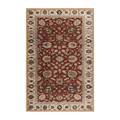 Tapis brun lavable à la machine