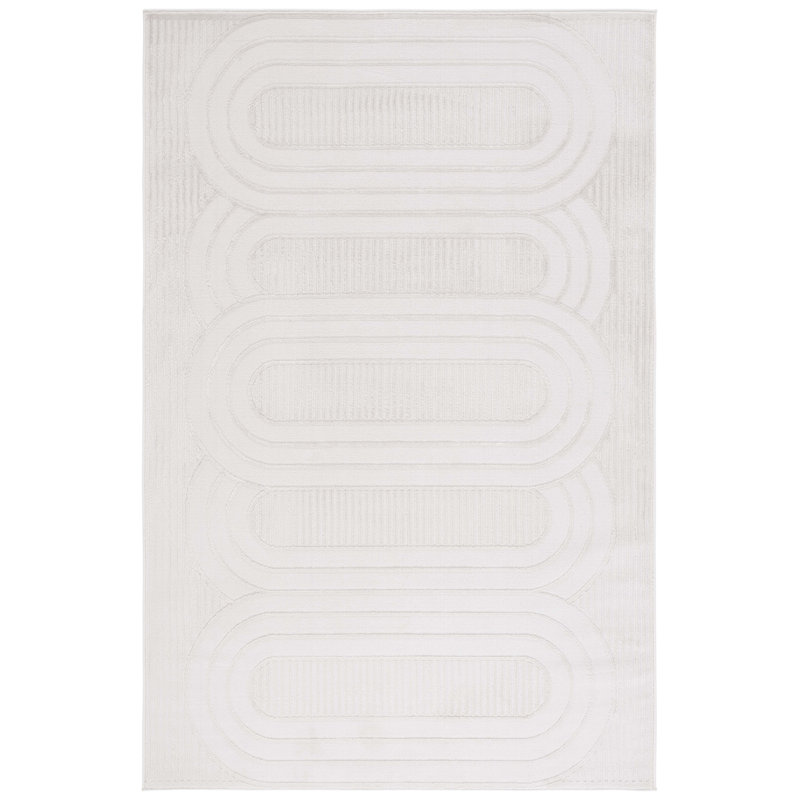 Kaillan Performance Abstract Rug, Rectangle 5'3" x 7'6"