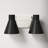 Byers 2-Light Dimmable Steel Vanity Light-281364492-281364483