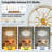Modern 10-light 2-tier Gold Tassel Crystal Chandelier Adjustable Height For Living Room Entryway With No Bulbs Included