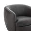 Fauteuil demi-tonneau en cuir Marcy Geniue-2097561555-2089390770