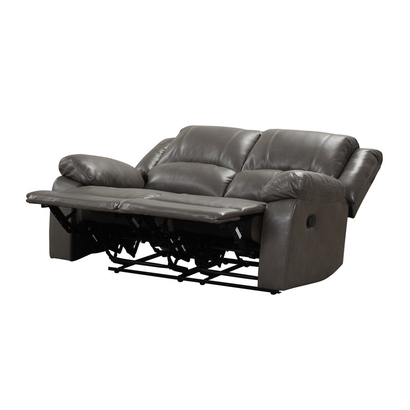 Causeuse transitionnelle l 60,4 po, gris