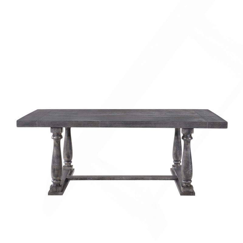 Table de salle à manger grise Bernard