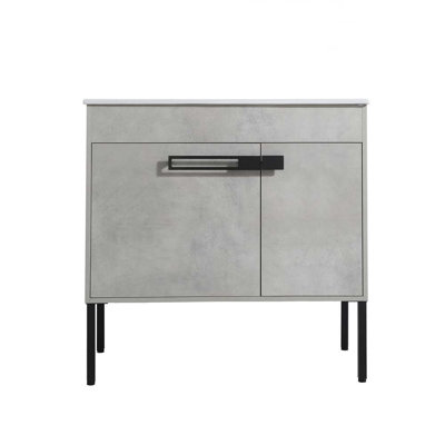 Meuble-lavabo de 36 pouces avec lavabo, meuble-lavabo autoportant ou flottant en option