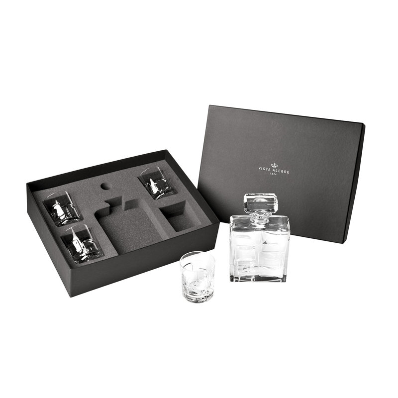 Portrait 5 - Piece Lead Crystal Beverage Server Set