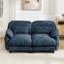 Canapé 2 places Cloud Feel, canapé modulaire en tissu chenille doux avec siège profond, causeuse combinée gratuite-1008994216