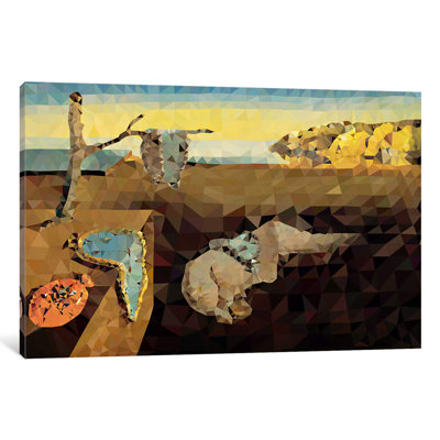 Melting Clocks - Wrapped Canvas Painting