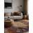 Machine Washable Brown Area Rug-1236041044