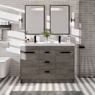Firkins 48" Double Bathroom Vanity Set