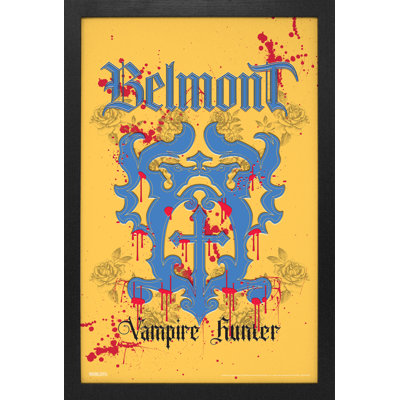 Castlevania: Nocturne - Vampire Hunter - Crest 11x17 Gel-Coat Framed Print