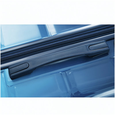 Luggage Set of 3, 20-inch with USB Port, Airline Certified Carry-on Luggage , ABS+PC Hard Shell Luggage with Spinner Wheels, Gradient Blue