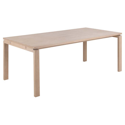 Addilyna Oak Solid Wood Base Dining Table