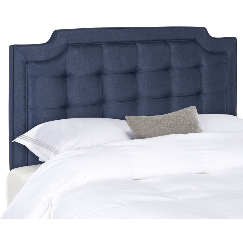 Findlay Upholstered Headboard, King, Terylene Creme