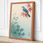Perched in Bloom Japandi - Wrapped Canvas-253162302-253162303