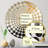 Kamille - Concentric Circles Decorative Mirror-1305057403