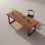 Minimalist Modern Solid Wood Desk-130072784