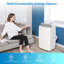 Climatiseurs portatifs 14 000 BTU, climatiseur portatif 4-en-1 silencieux avec mode froid / sommeil / sec / ventilateur, refroidit la pièce jusqu'à 750 pieds carrés, télécommande et panneau de contrôle, minuterie 24H, faible bruit, ensembles de fenêtre inclus