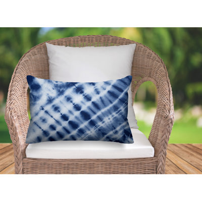 Housse et insert de coussin rectangulaire d'extérieur Hosi