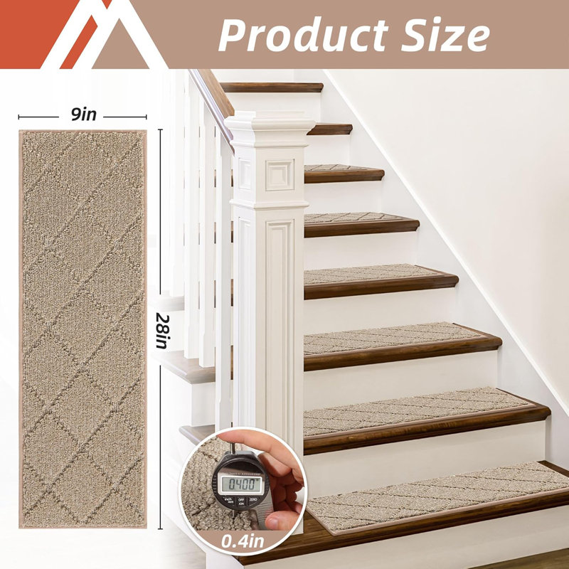 Tapis antidérapant pour tapis d'escalier