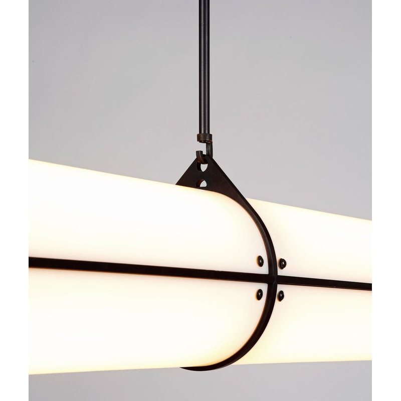 Luminaire suspendu linéaire pour îlot de cuisine Eliyannah