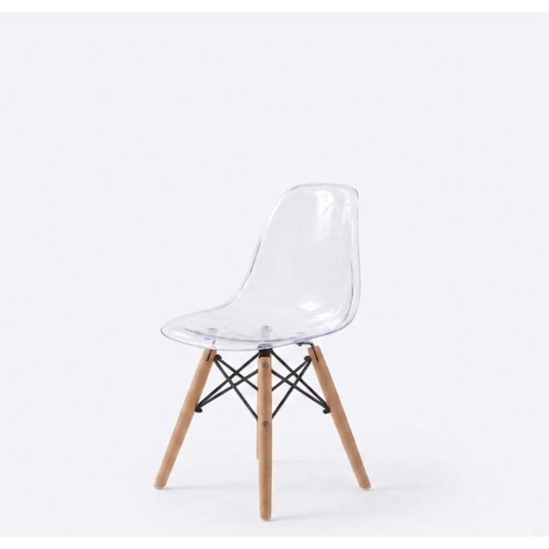 Chaise pour enfants Lola, Transparent