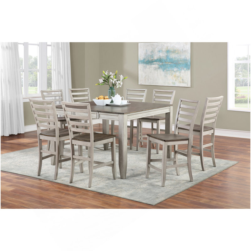 Abacus - Table de comptoir - Brun foncé