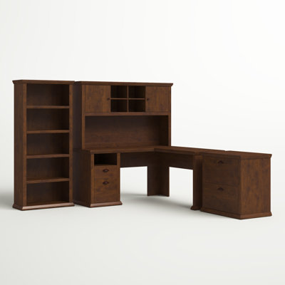 Ferrell 5 Piece Computer Desk Office Set