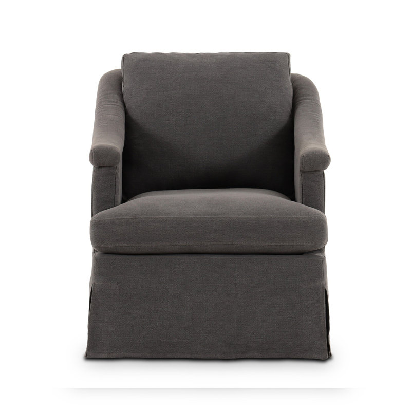 Joplin Linen Armchair, Broadway Denim