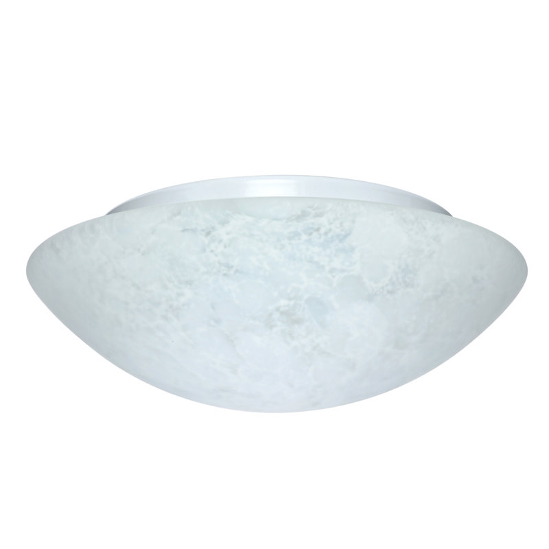 Plafonnier encastré pour cuve simple Besa, Carrera, H 4,25 po x l 15,5 po x P 15,5 po