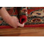 Tapis de couloir motif floral persan rouge Sarouk noué à la main 3 x 10