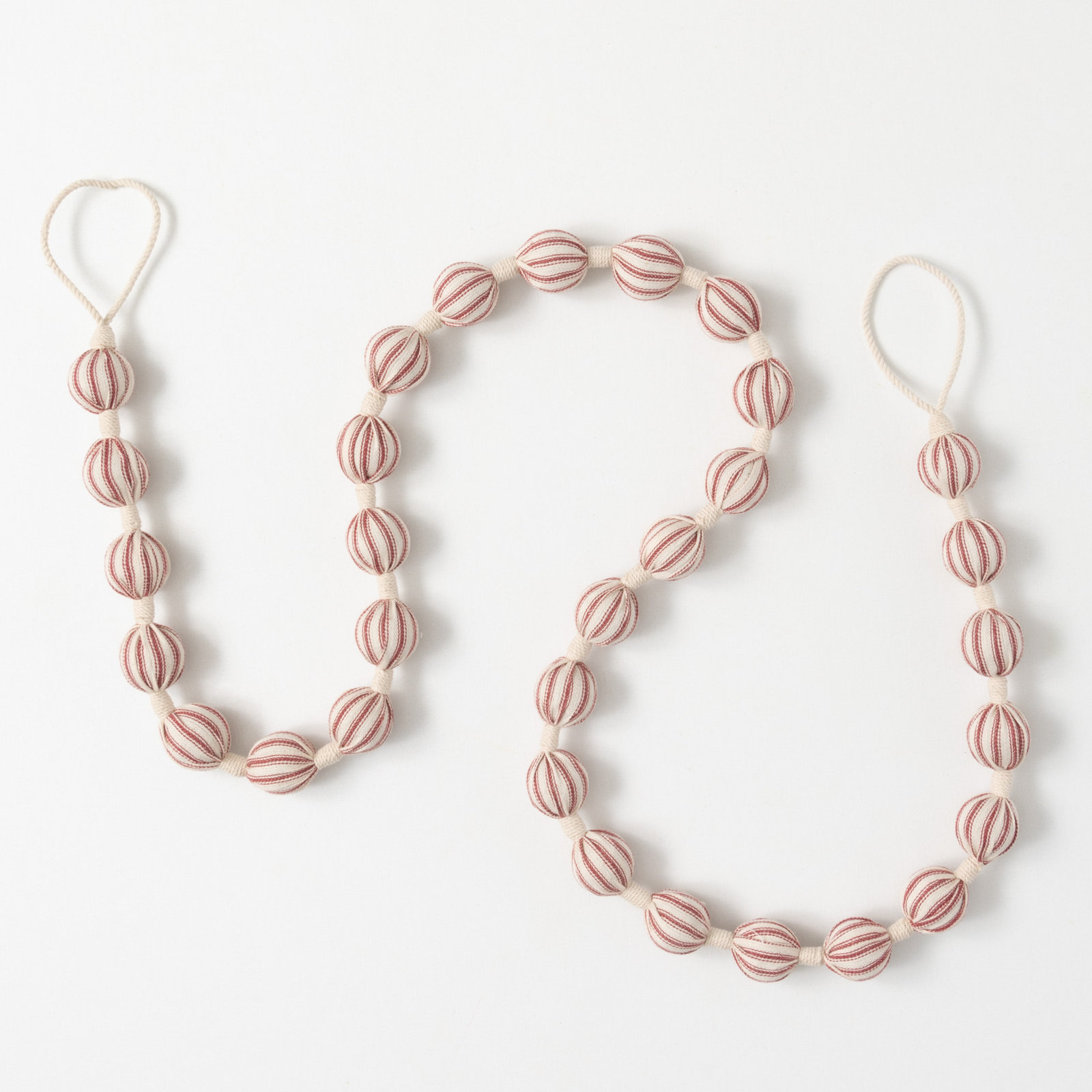 72" Ticking Ball Novelty Garland, Red