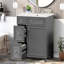 Meuble-lavabo simple 24 po avec comptoir en céramique 24 po-927770423
