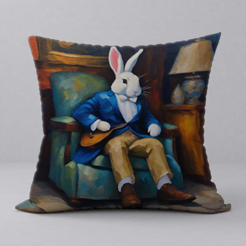 Reversible Throw Pillow