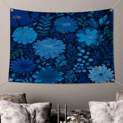 Floral Wall Tapestry - Nature Wall Decor