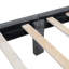 Grand lit plateforme tapissier Teddy-505786