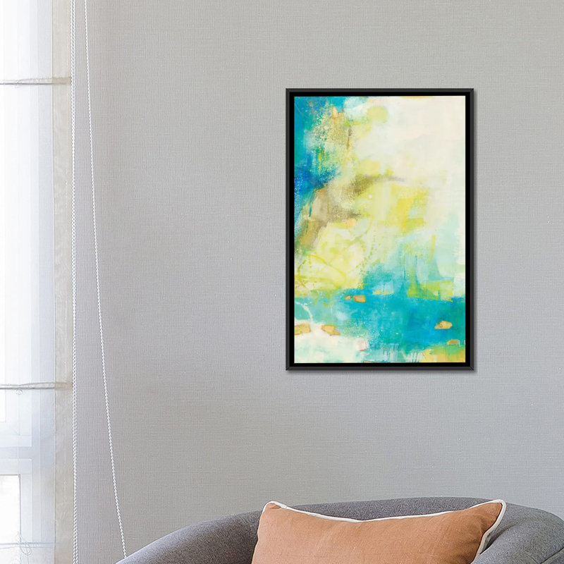 Coze par Sue Jachimiec - Estampe numérique sur toile tendue avec châssis, H 26 po x l 18 po x P 1,5 po, Toile avec cadre noir