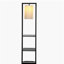 Tablette verticale double couche, avec lumières (excluant les ampoules), dimensions: 16,5 x 17 x 74 pouces