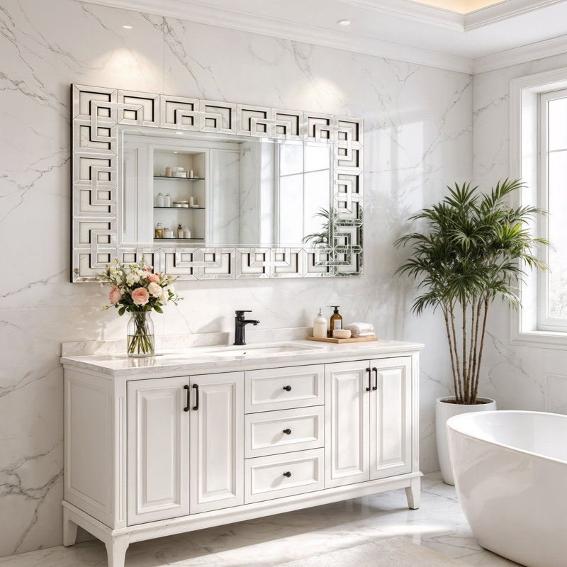 Amiylah Rectangle Mirror, 28" x 47.2"