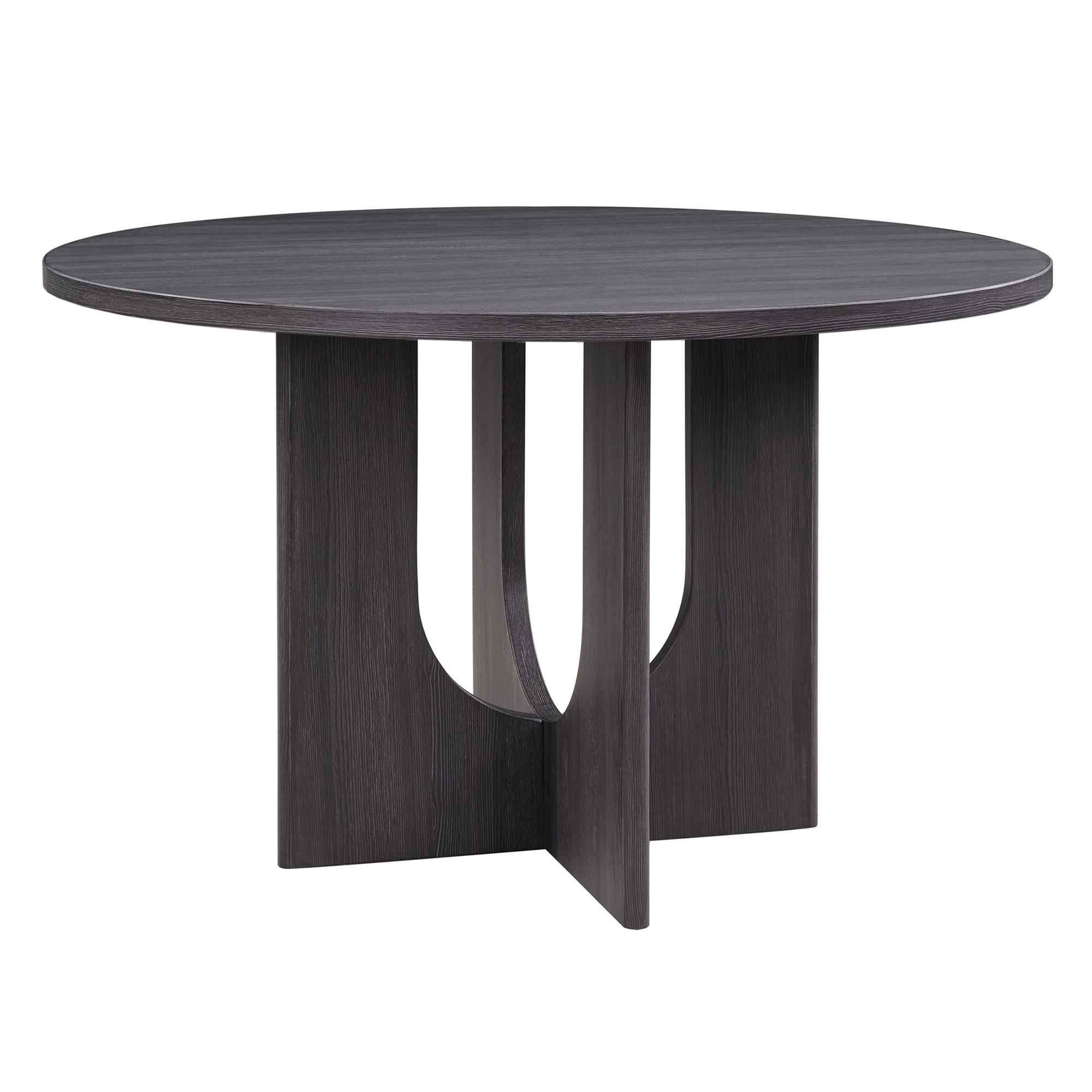 Ebern Designs Spacious Modern Dining Tables, Mdf Antique Black ...