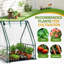 36 po x 36 po x 43 po Serre en PVC transparent avec sous-tapis en PE