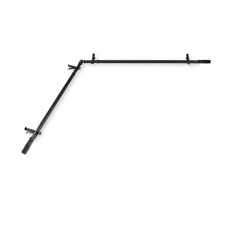 Tringle à rideaux simple 0,75 po Fratessa, 28 po à 48 po, Noir
