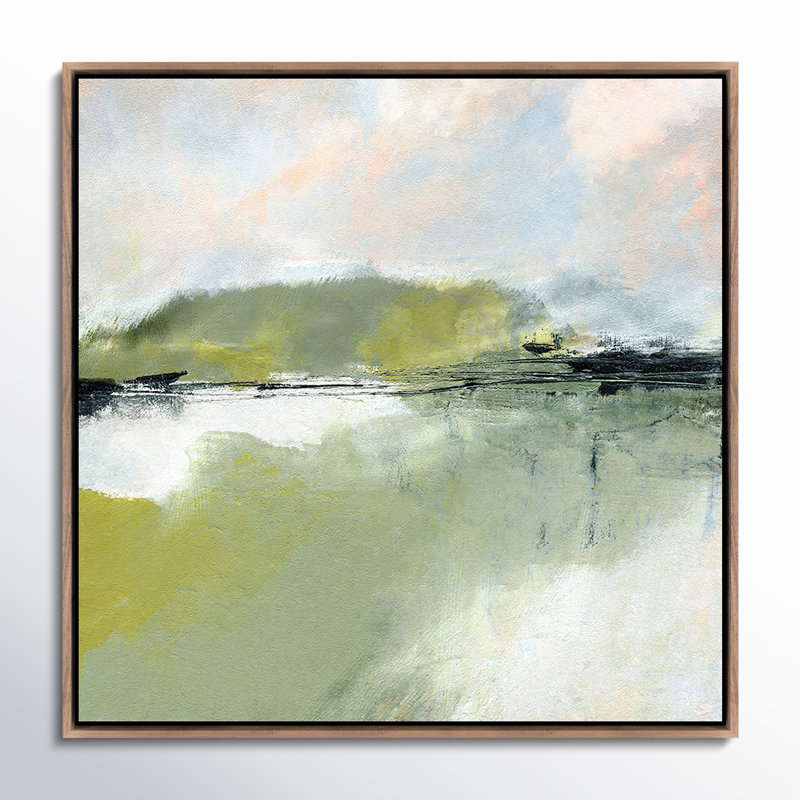 Savor Print by Melanie Biehle, Rustic Walnut Framed, 40" H x 40" W