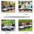 Ensemble de conversation de patio en rotin avec coussins 3 pièces-1189316500