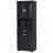 Tall Bathroom Cabinet With Laundry Basket-121106479