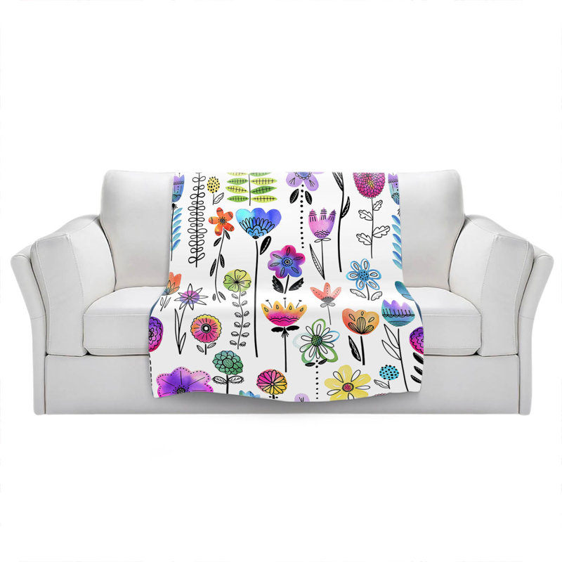 Hand Woven Throw Blanket, 68" x 80"