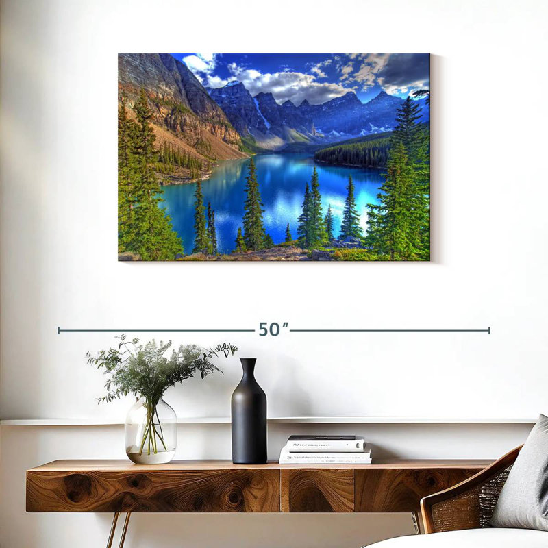 Alvord, lac de montagne Banff, H 24 po x l 36 po