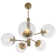 Cissell 5 - Light Sputnik Modern Linear Chandelier