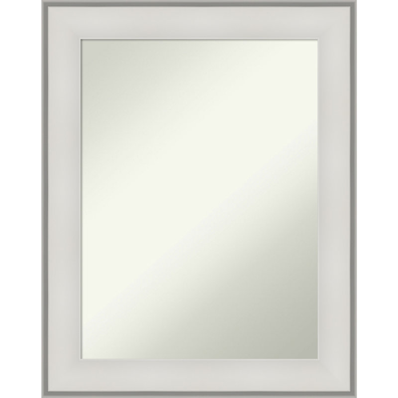 Miroir de salle de bain Imperial, Blanc, H 27 po x l 33 po