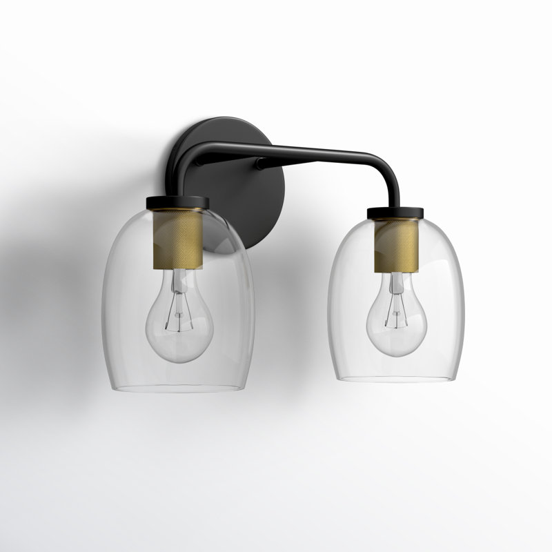 Jed 2 - Light Dimmable Vanity Light, Black