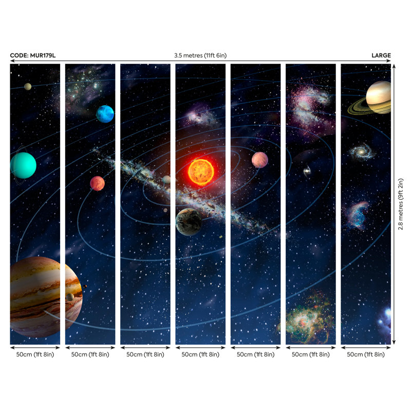 Carbonell Matte Wall Mural, 280cm L x 350cm W